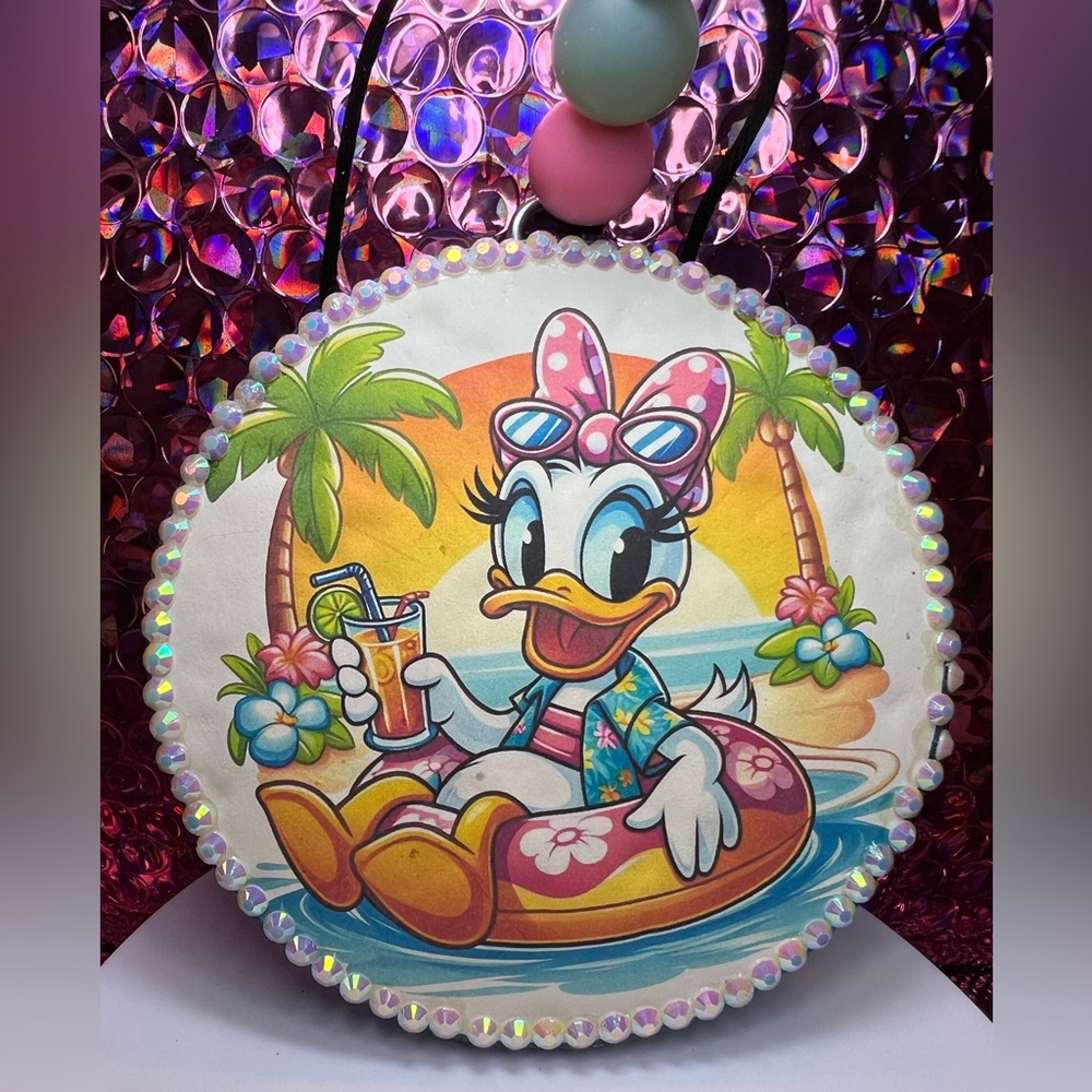 Tropical Cartoon Character car Freshie